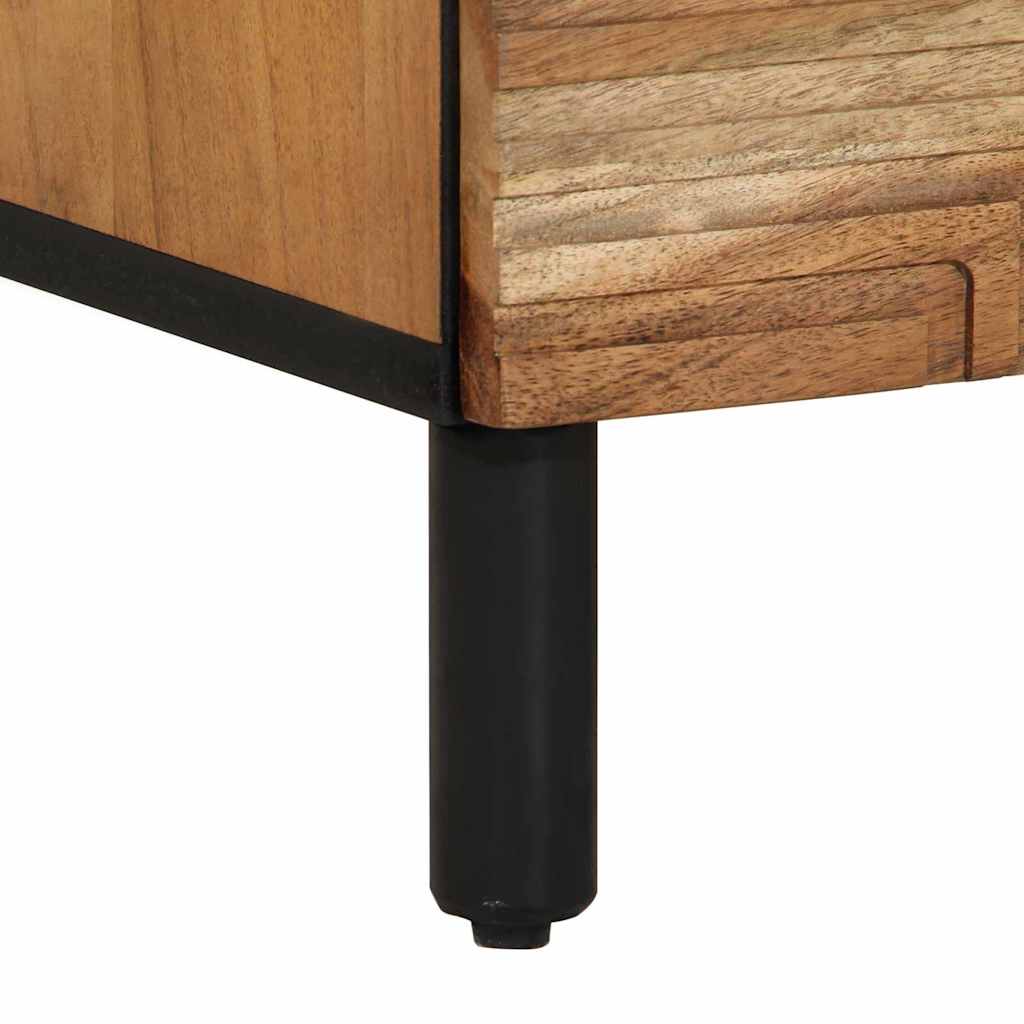 Sideboard Set 3 pcs 180 x 33 x 75 cm Solid Acacia Wood