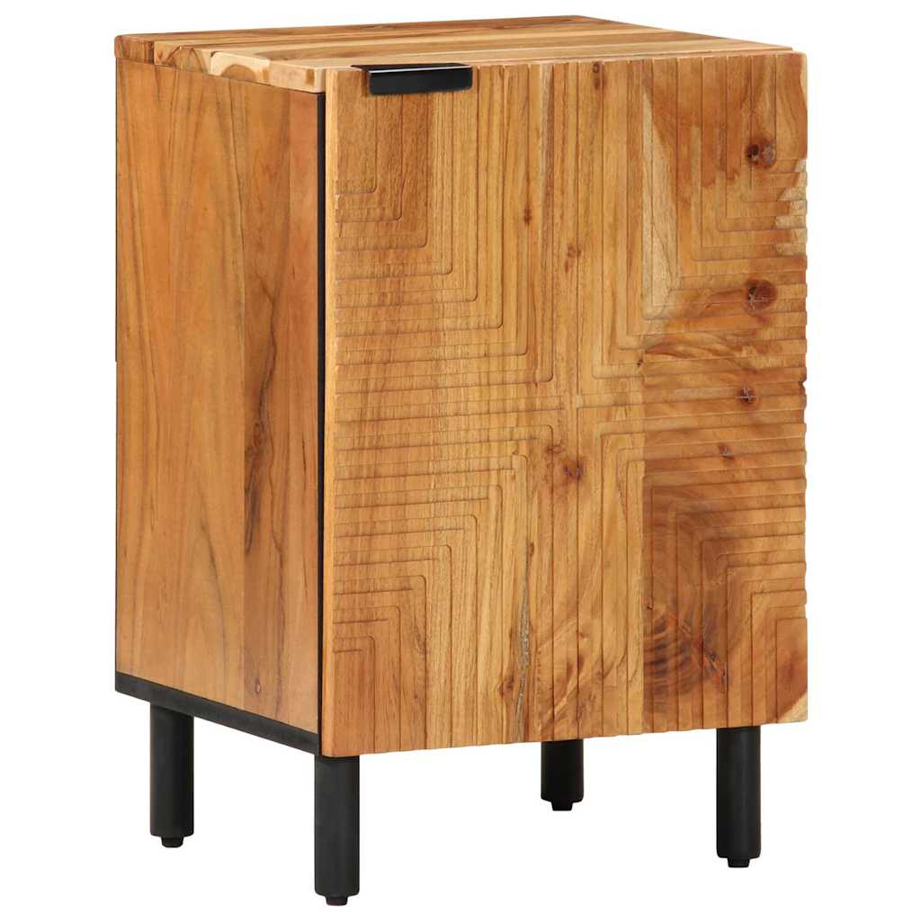 Bathroom Cabinet Set 5 pcs Natural 38 x 33 x 160 cm