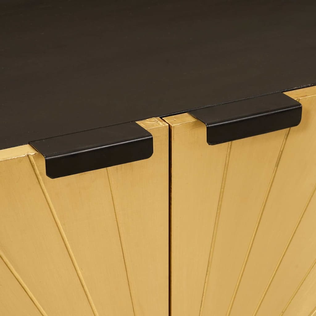 Sideboard Set 3 pcs 180 x 33 x 75 cm Solid Mango Wood