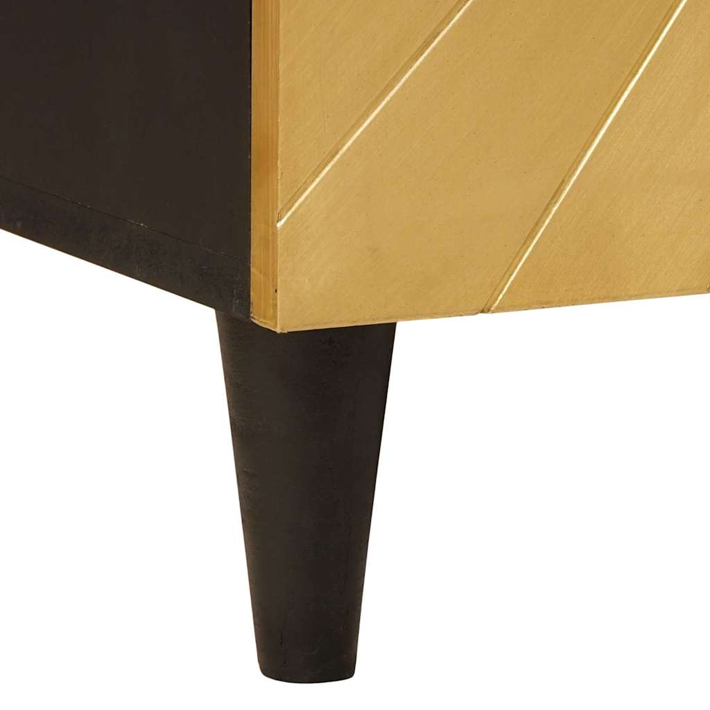 Sideboard Set 3 pcs 180 x 33 x 75 cm Solid Mango Wood