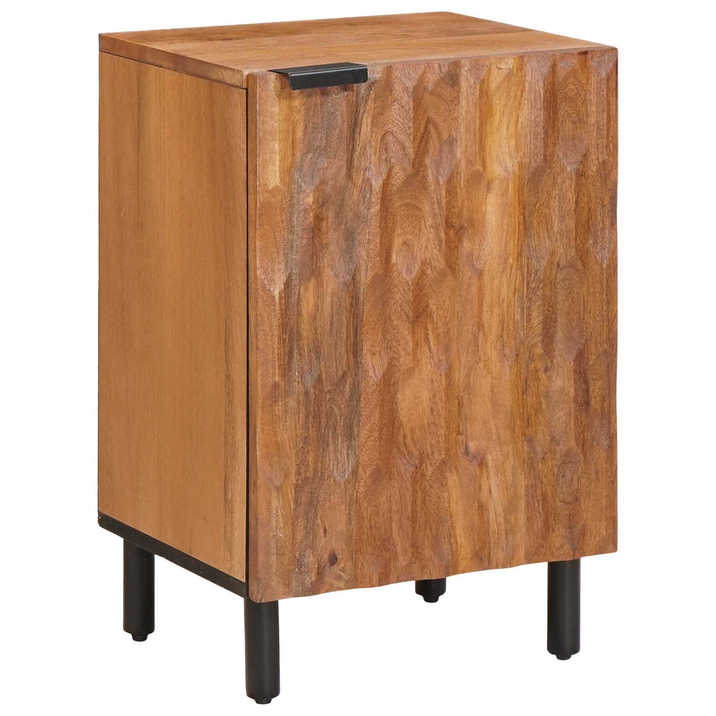 Bathroom Sets 5 pcs Acacia Brown Winish Solid Mango Wood