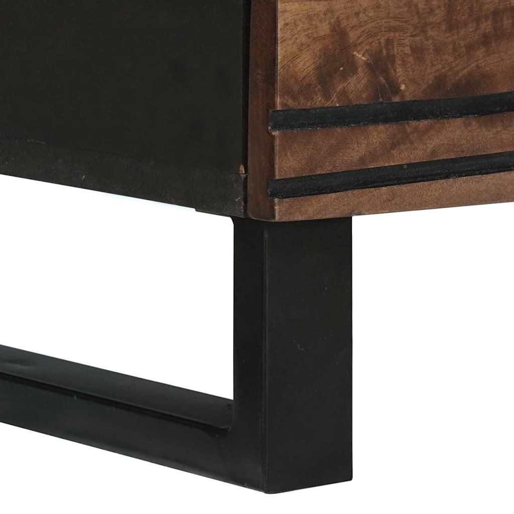 Bathroom Furniture Set with Drawer 3 pcs Brown Engineered Wood