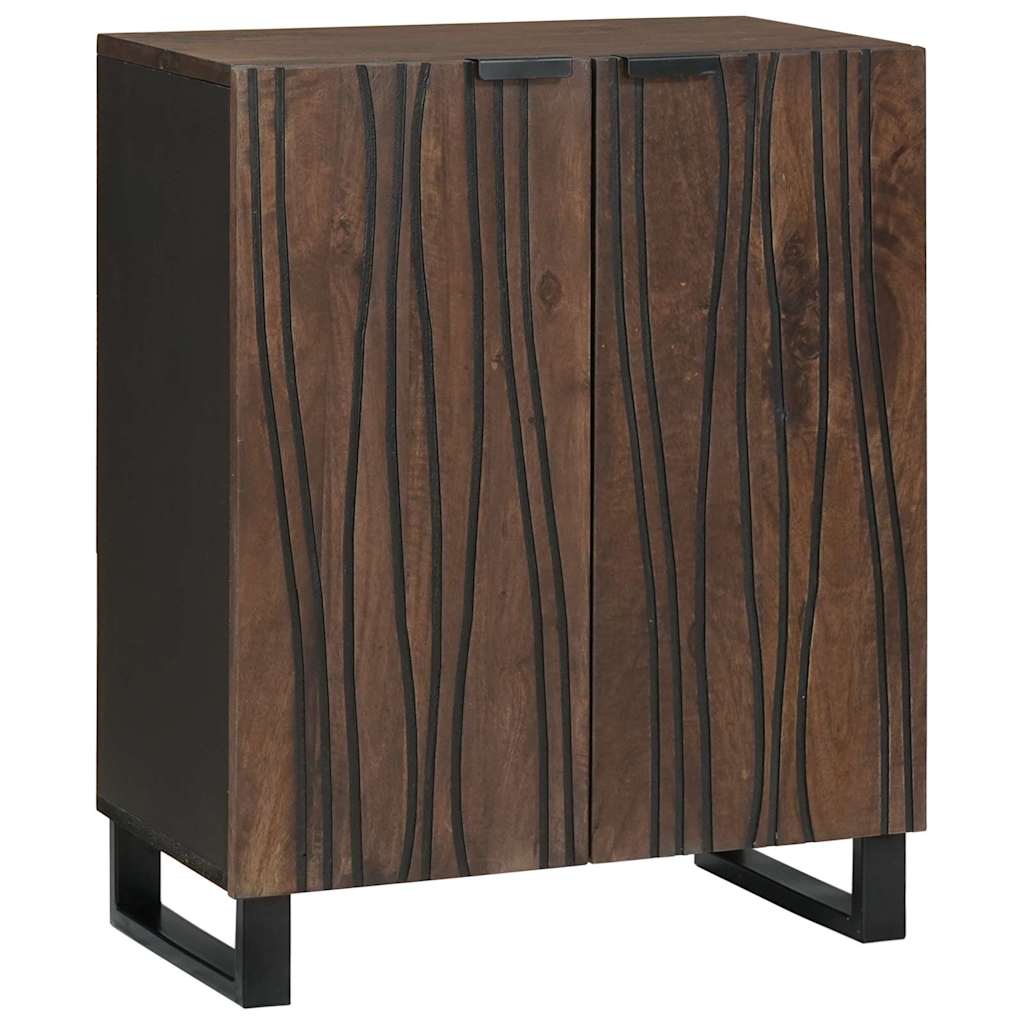 Bathroom Furniture Set with Drawer 3 pcs Brown Engineered Wood