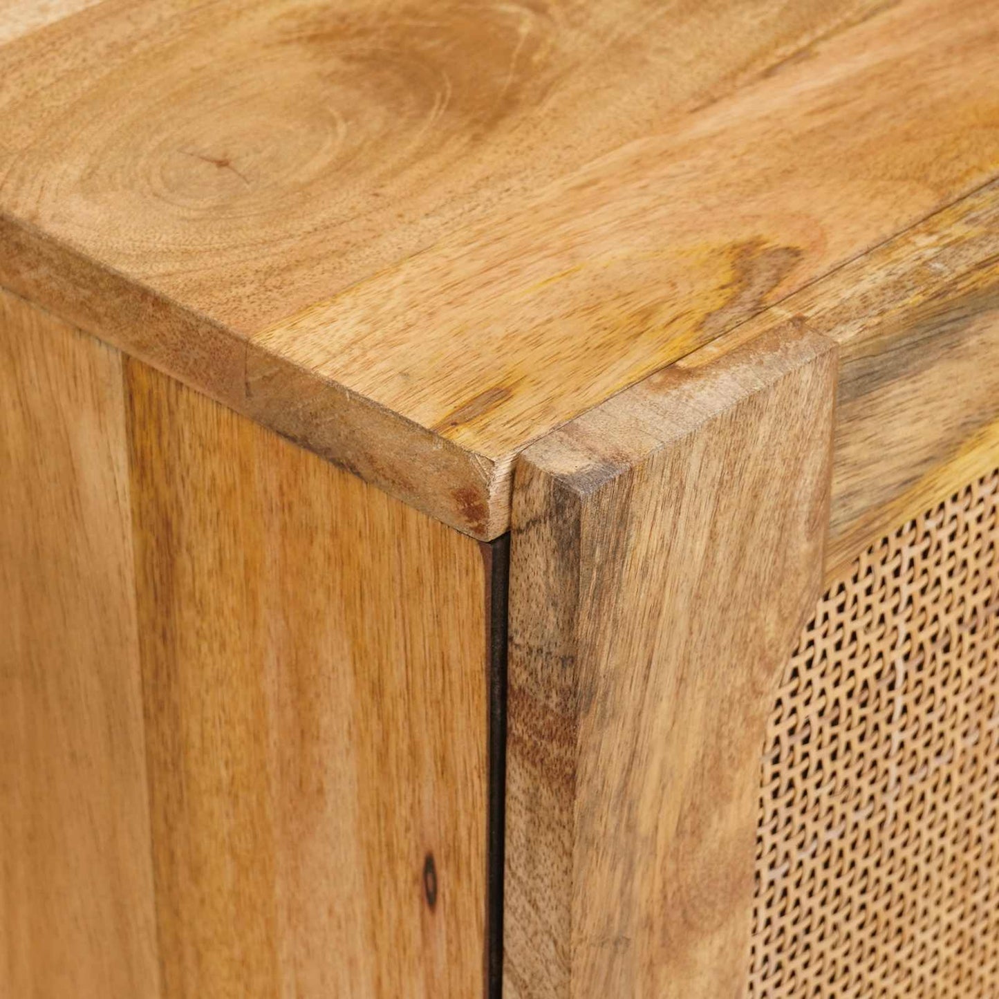 Sideboard 3 pcs Brown 180 x 33 x 75 cm Solid Mango Wood