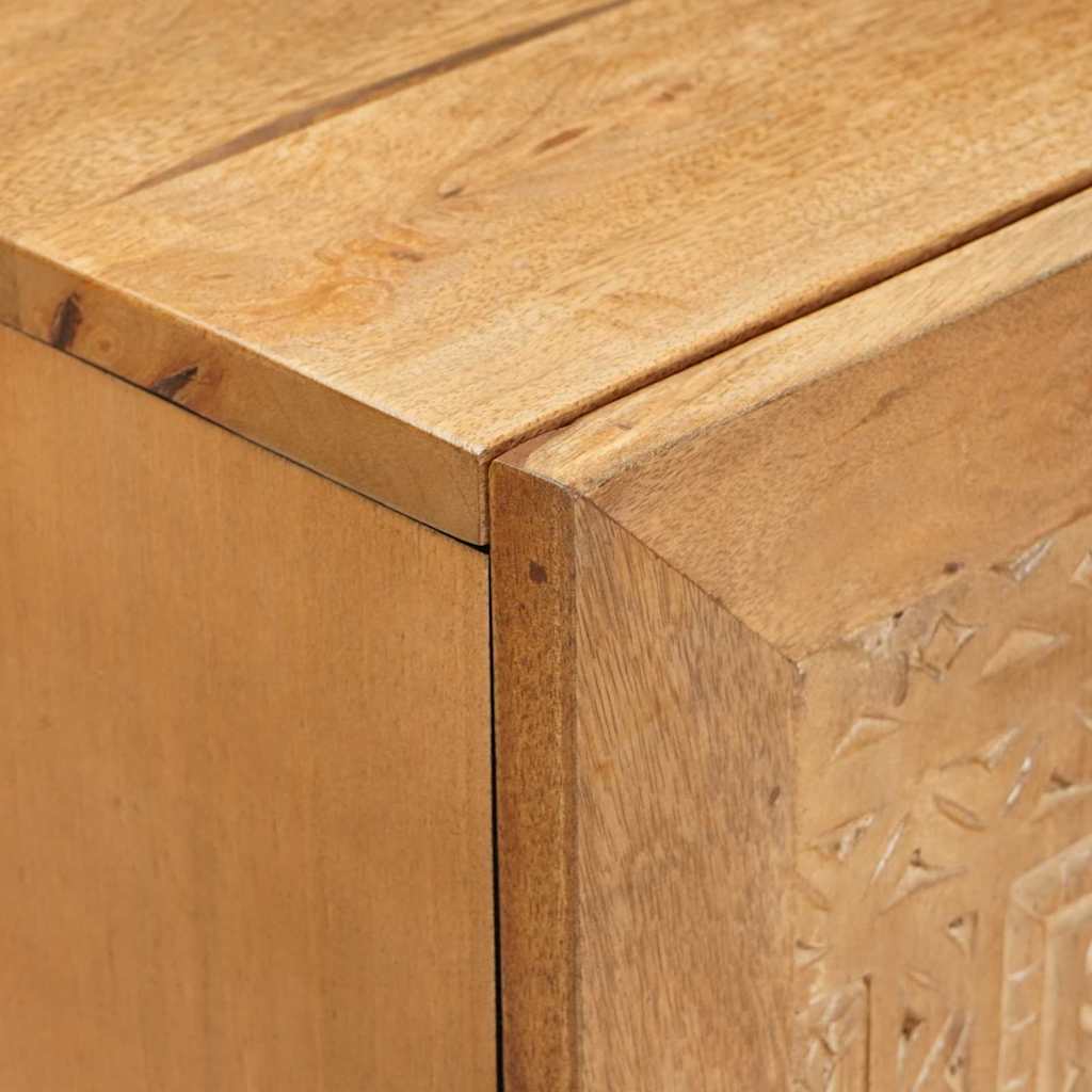 Sideboard 3 pcs 180 x 33.5 x 75 cm Solid mango wood Brown