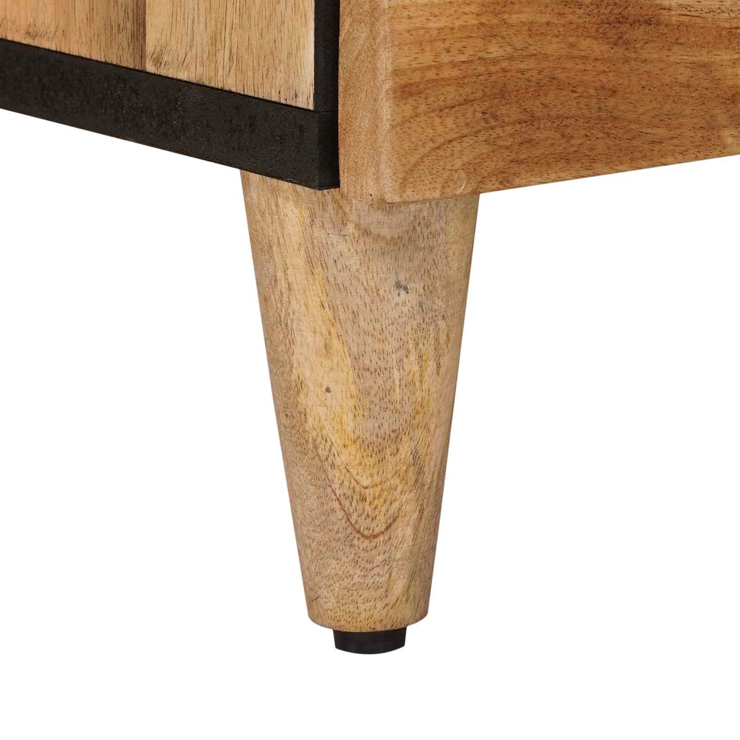 Sideboard 3 pcs Natural 60 x 33.5 x 75 cm Solid Mango Wood