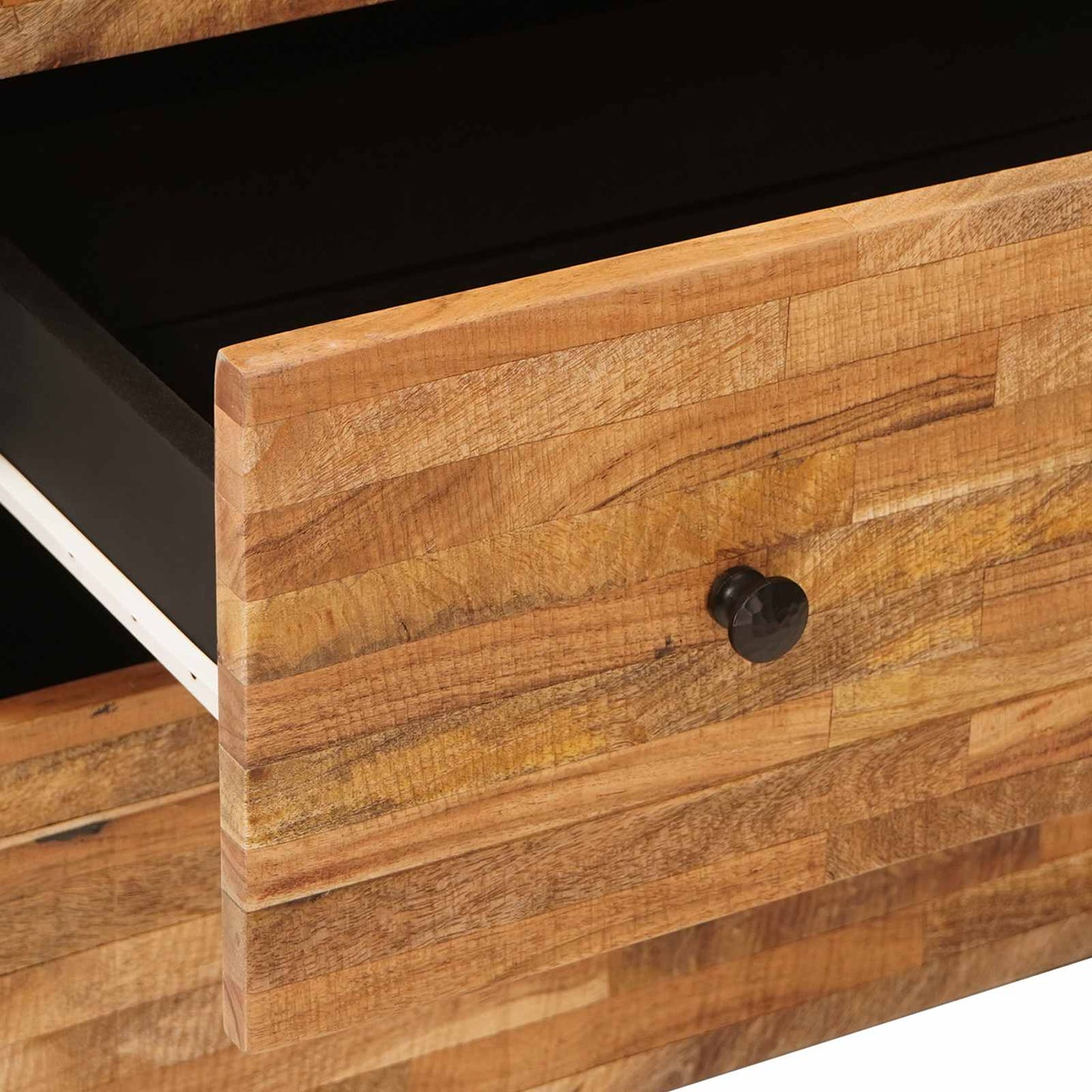 Sideboard 3 pcs Brown 60 x 33 x 75 cm Solid Mango Wood