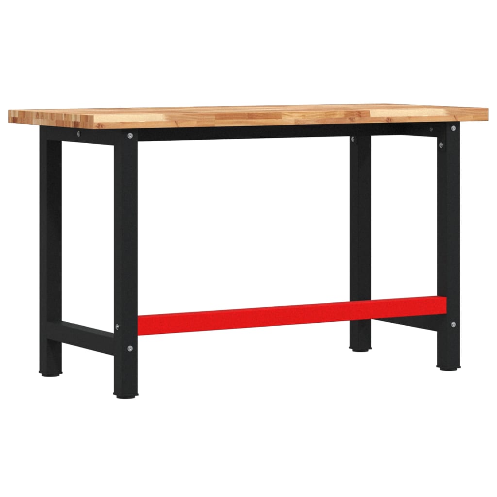 Workbench 140x60x83 cm Solid Wood Acacia Rectangular