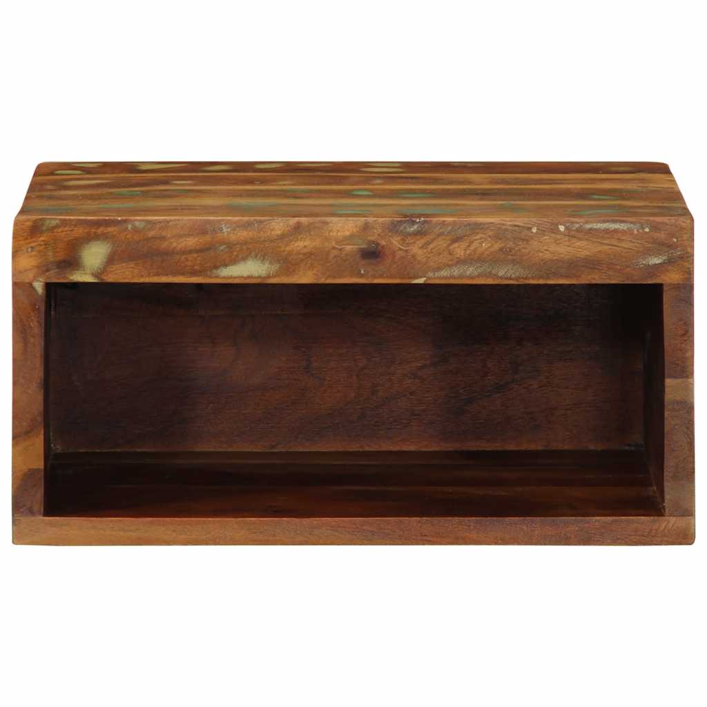 vidaXL Wall-mounted TV Cabinet 40x30x19 cm Solid Wood Reclaimed