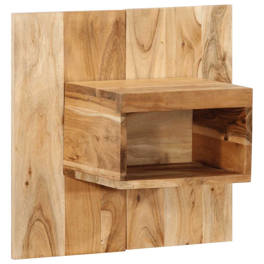 Bedside Cabinet 50x27x50 cm Solid Wood Acacia