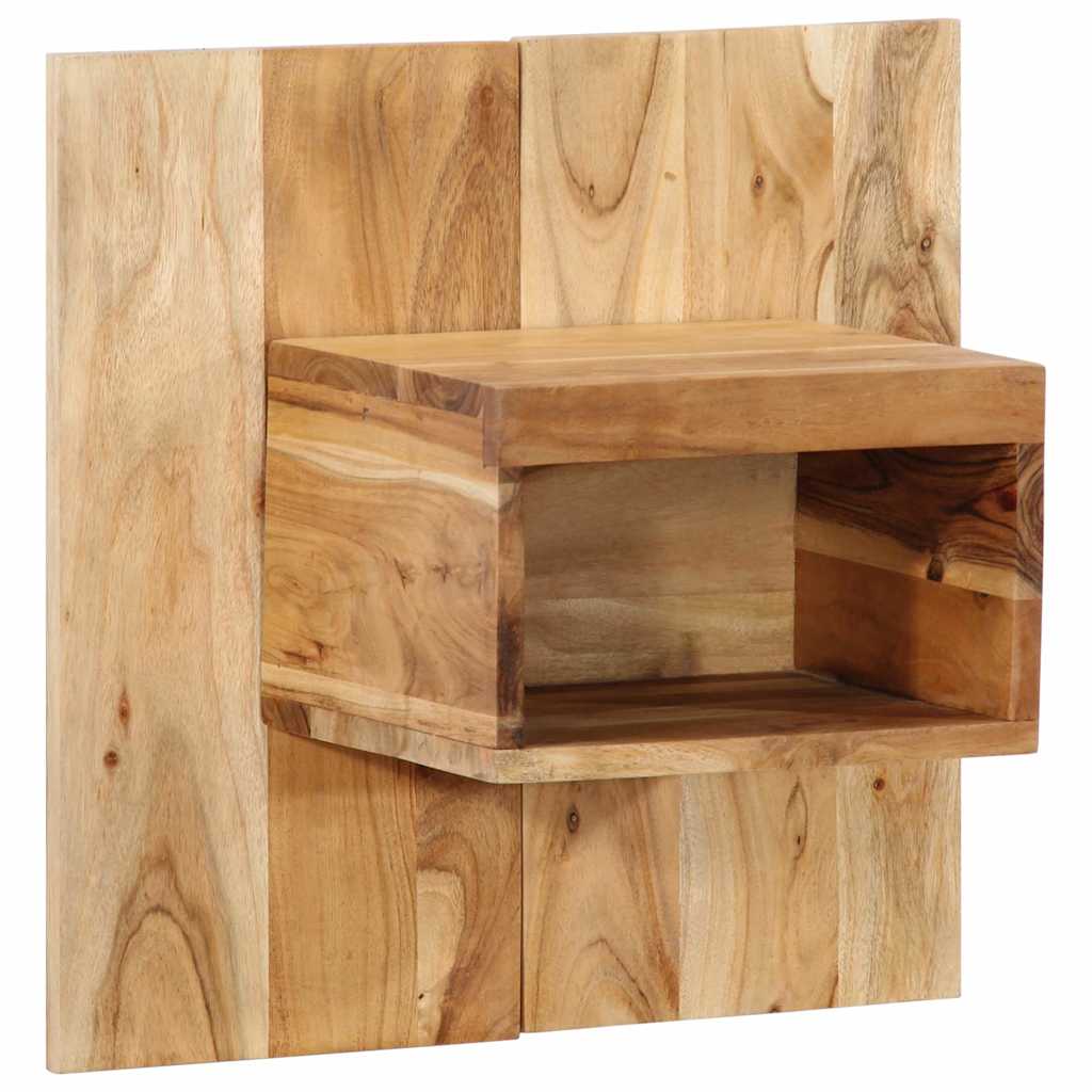 Bedside Cabinet 50x27x50 cm Solid Wood Acacia