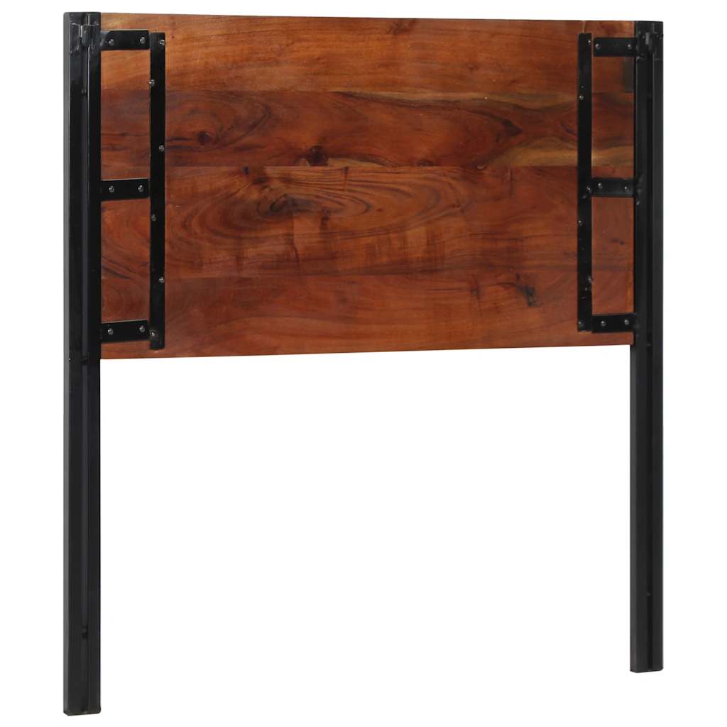 Headboard 100 cm Solid Wood Reclaimed and Iron