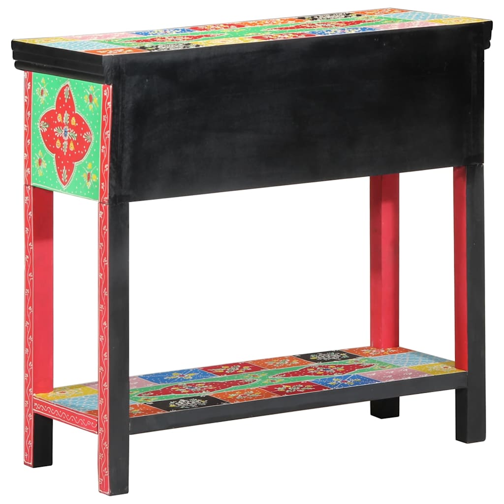 Console Table with Drawer Multicolour 80 x 35 x 76 cm
