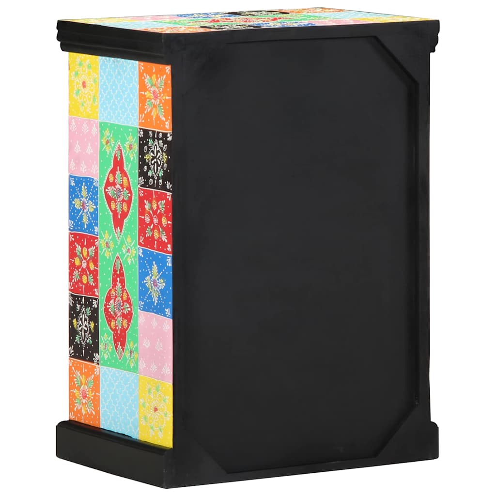 Console Table with Shelf with Door Multicolour 50 x 30 x 70 cm