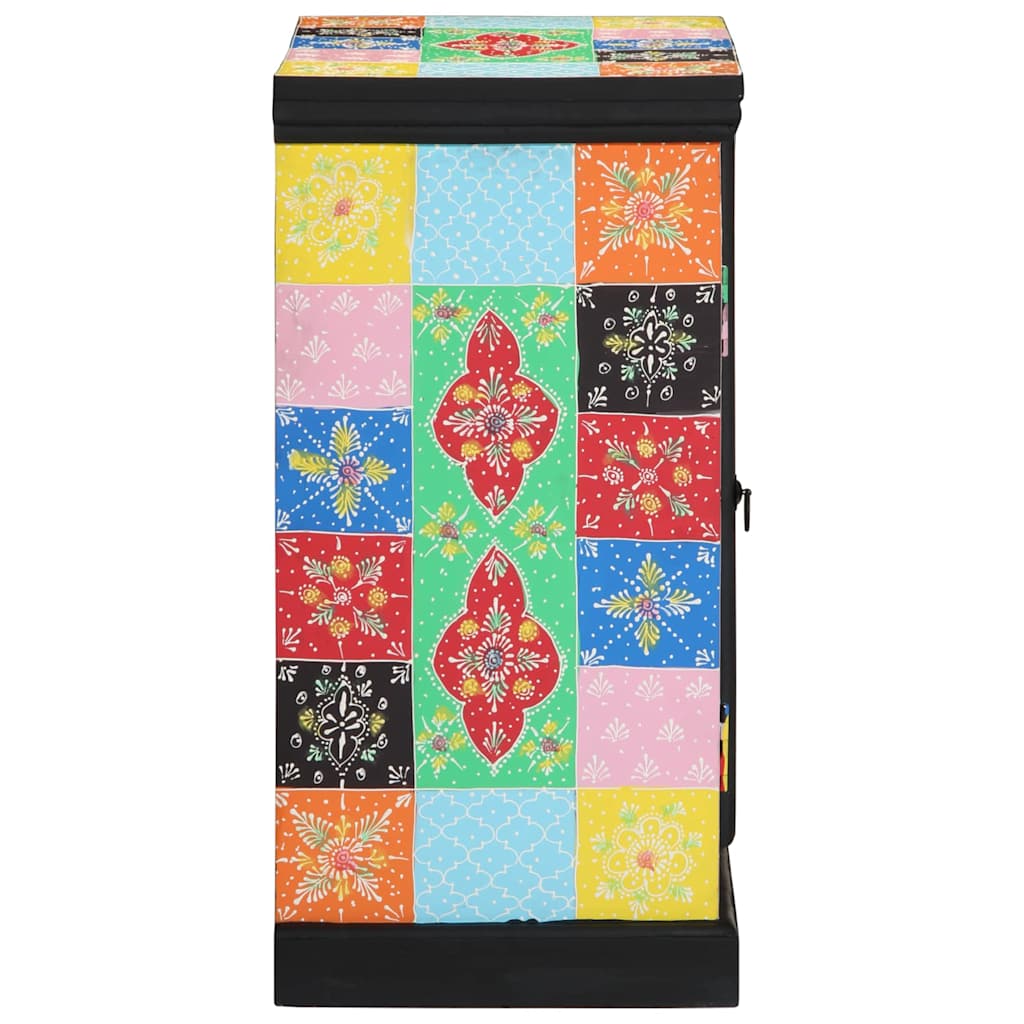 Console Table with Shelf with Door Multicolour 50 x 30 x 70 cm