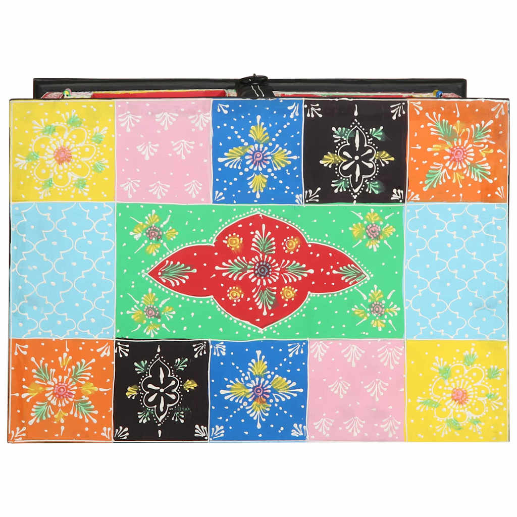 Console Table with Shelf with Door Multicolour 50 x 30 x 70 cm
