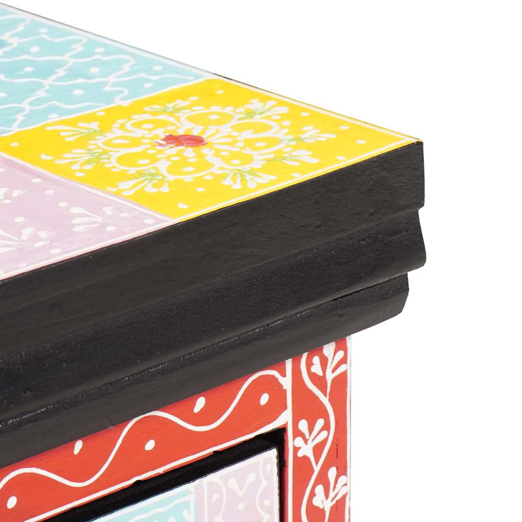 Bedside Cabinet with Drawer Multicolour 40 x 30 x 28 cm