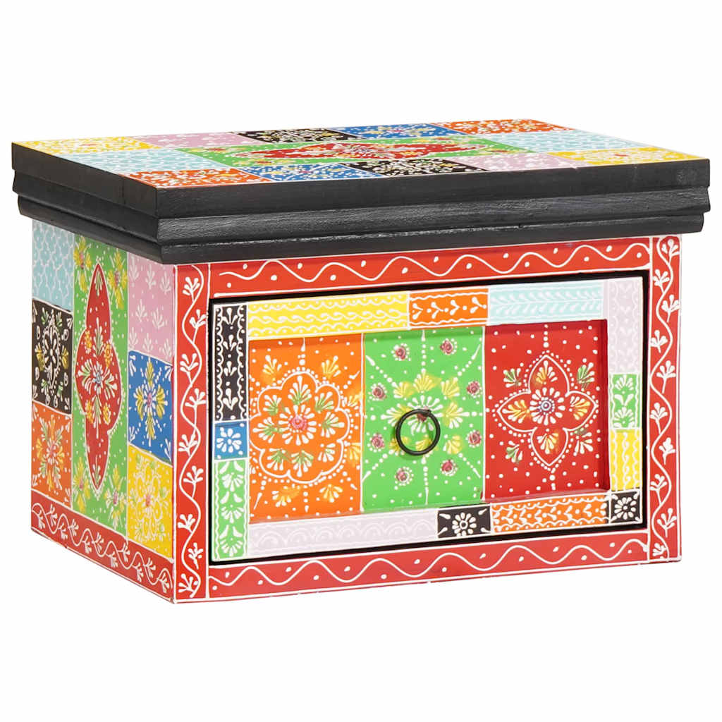 Bedside Cabinet with Drawer Multicolour 40 x 30 x 28 cm