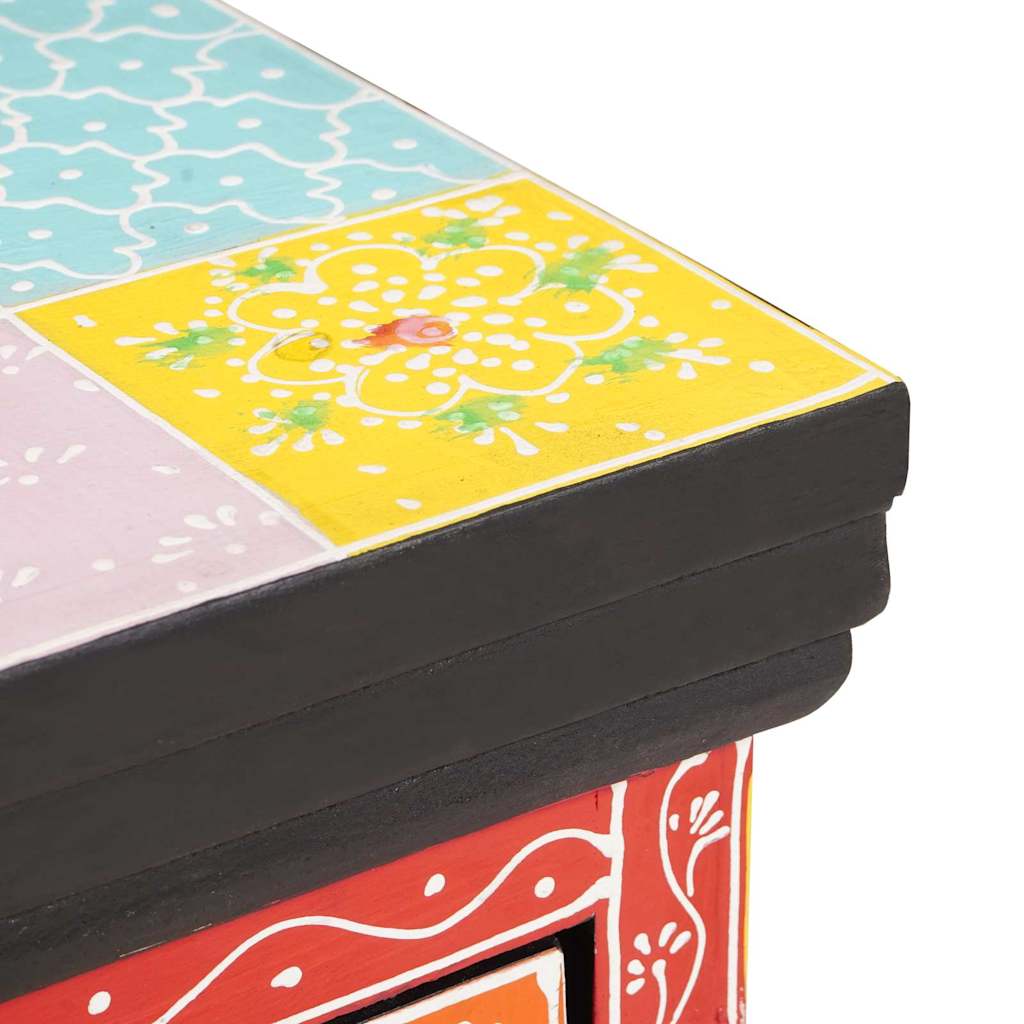 Bedside Cabinet with Drawer Multicolour 40 x 30 x 40 cm
