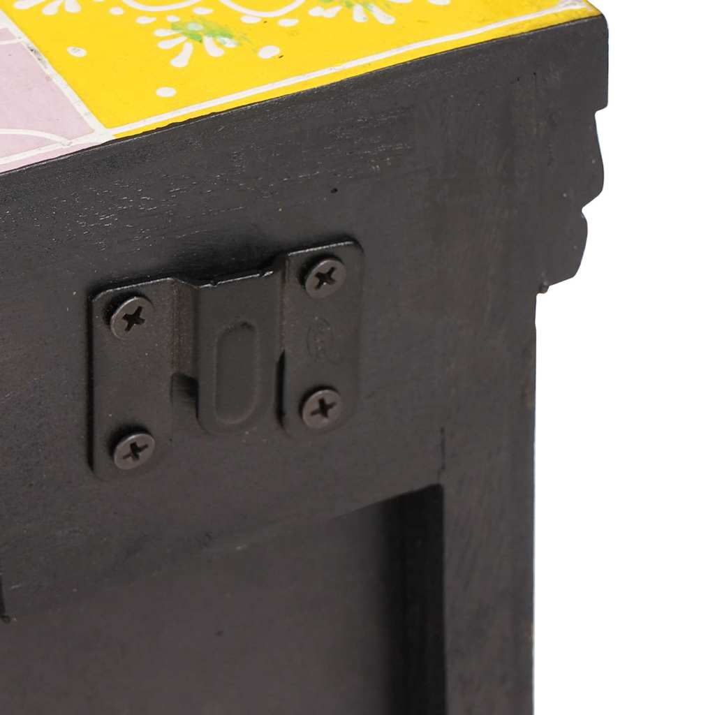 Bedside Cabinet with Drawer Multicolour 40 x 30 x 40 cm