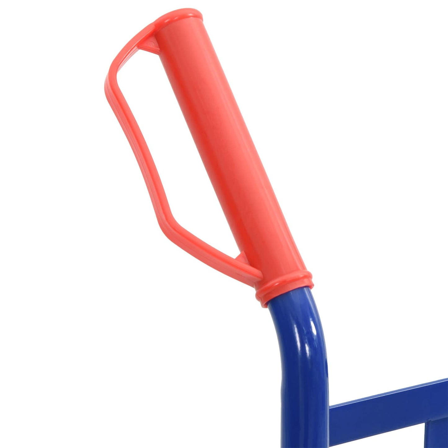 Extendable Hand Trolley Blue and Red 57 x 46 x 113 cm Steel