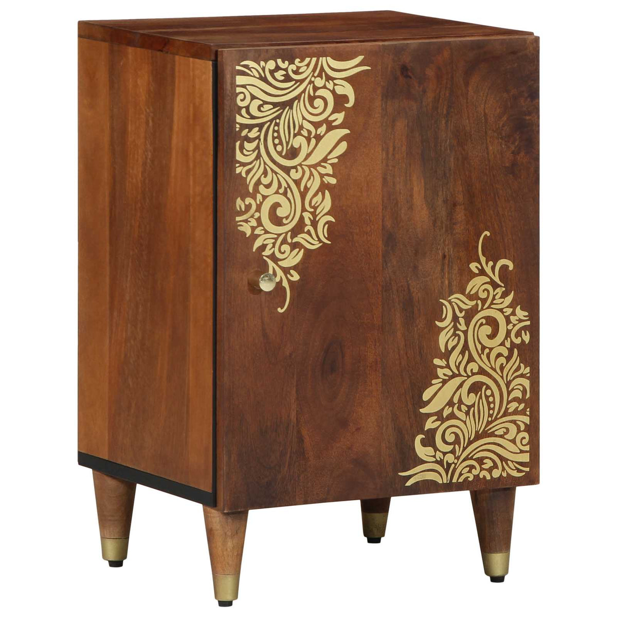 Bathroom Cabinet Set 4 pcs Honey Brown Solid Mango Wood