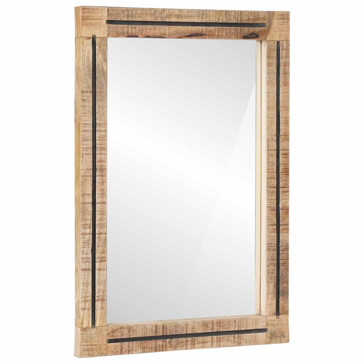 Bathroom Cabinet Set 5 pcs Natural Solid Mango Wood