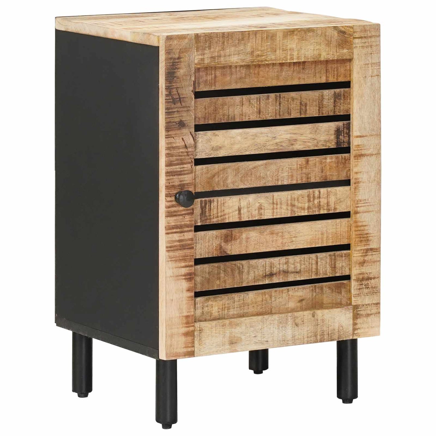 Bathroom Cabinet Set 5 pcs Natural Solid Mango Wood