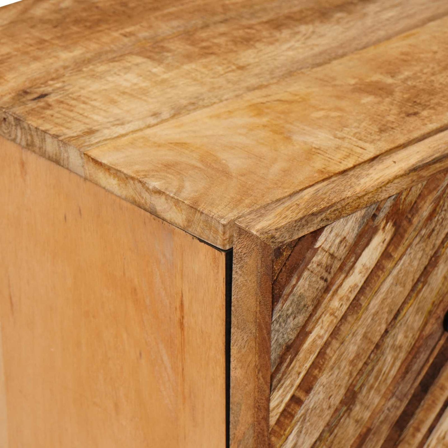 Storage Cabinets 3 pcs Brown 60 x 33.5 x 75 cm Solid Mango Wood