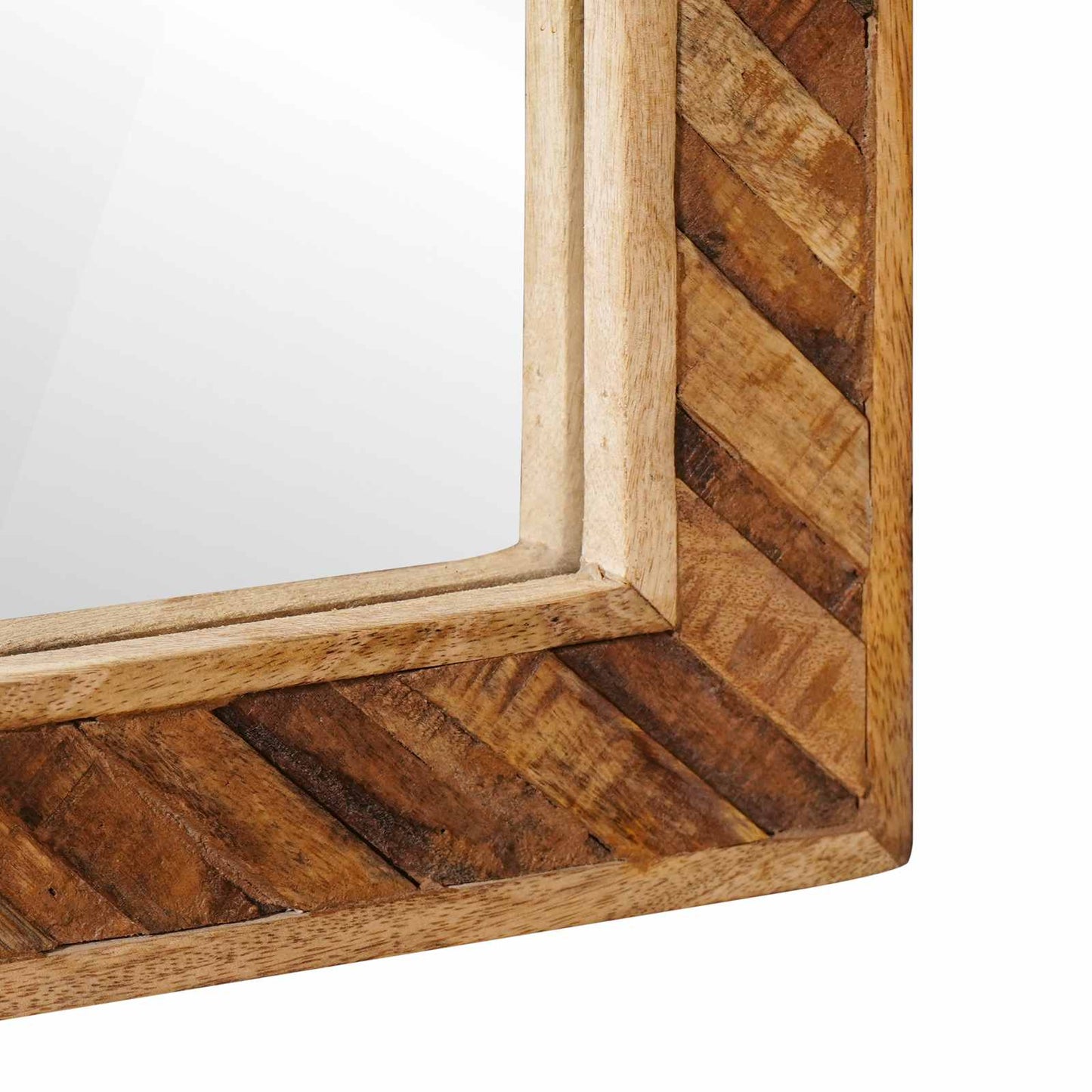 Bathroom Cabinet Set 2 pcs Solid Mango Wood