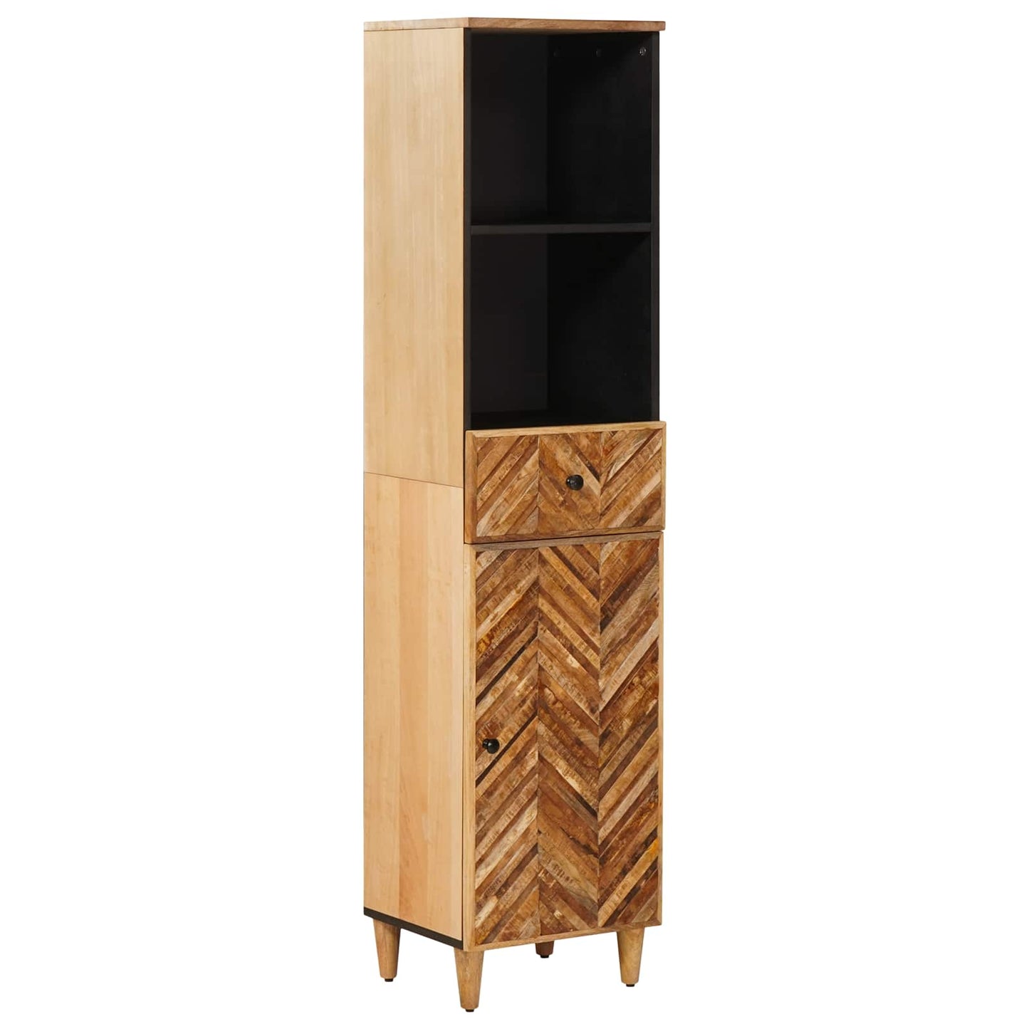 Bathroom Cabinet Set 3 pcs Solid Mango Wood