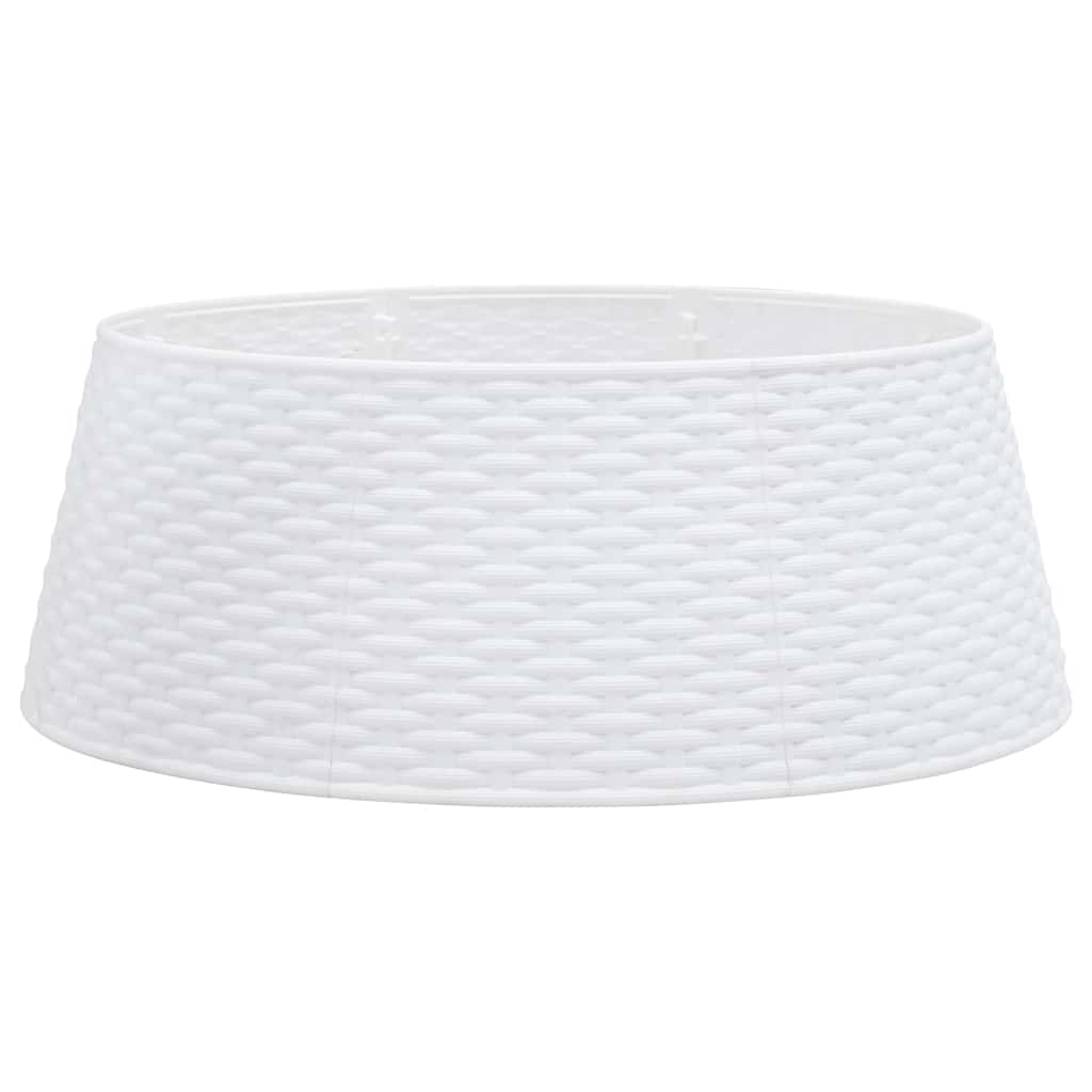 Christmas Tree Skirt White Ø65x23 cm Plastic