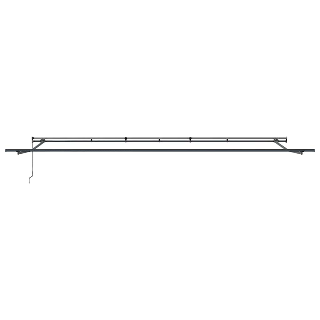 Manual Retractable Awning Burgundy 600x300 cm