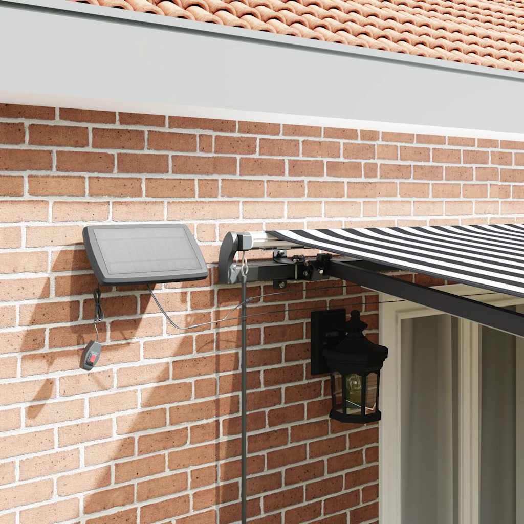 Manual Awning with Solar LED 5 x 3 m