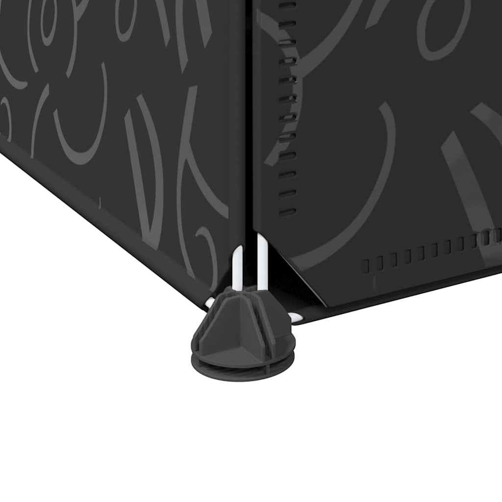 Storage Cube Organiser with 20 Cubes and Hanging Rods PP