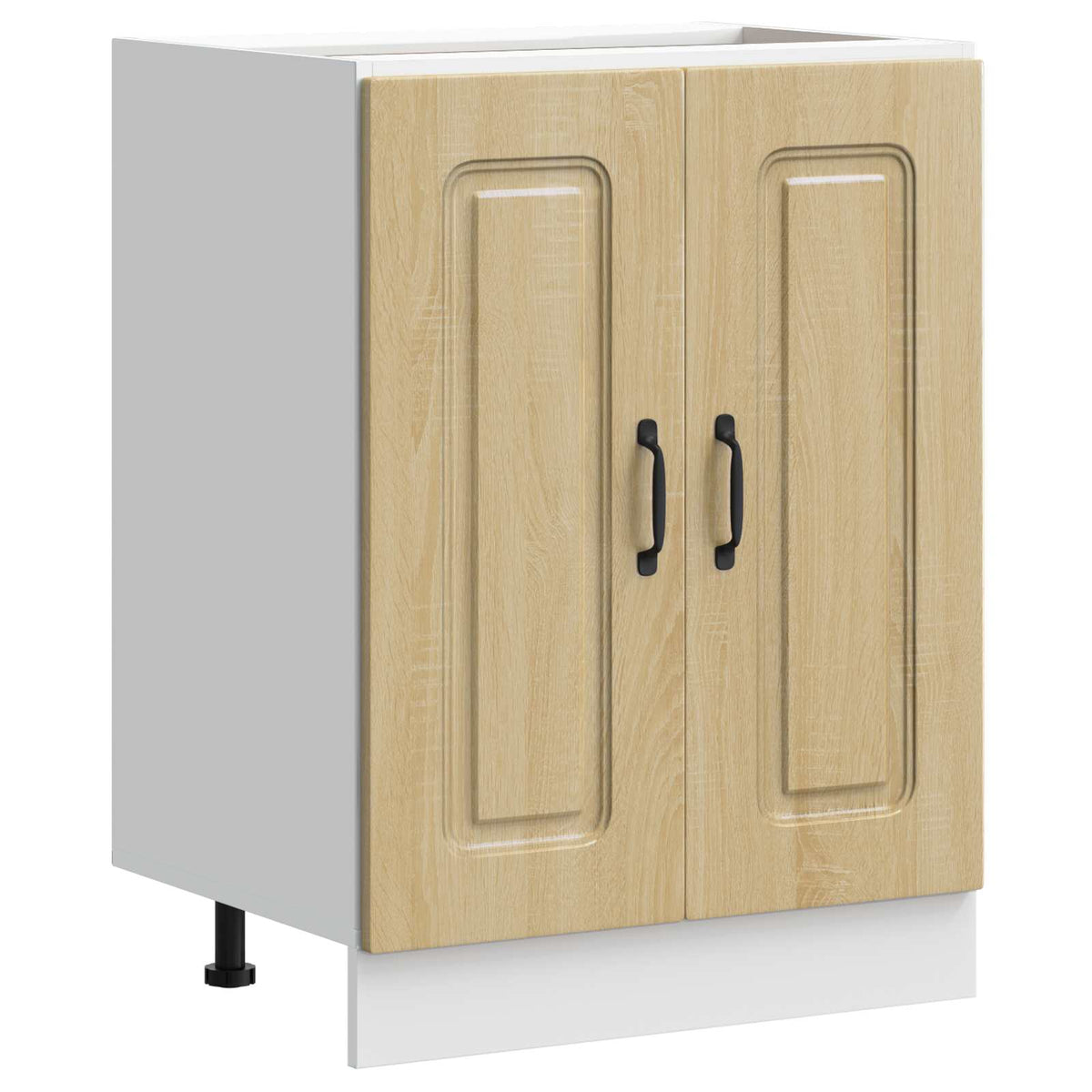 Sink Base Cabinet "Kalmar" Sonoma Oak 60x46x81.5 cm