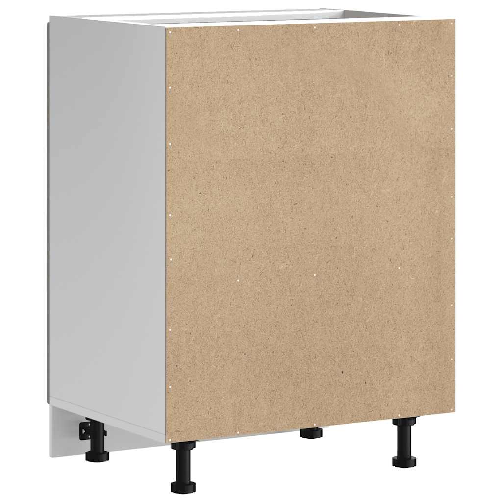 Sink Base Cabinet "Kalmar" Grey Sonoma 60x46x81.5 cm