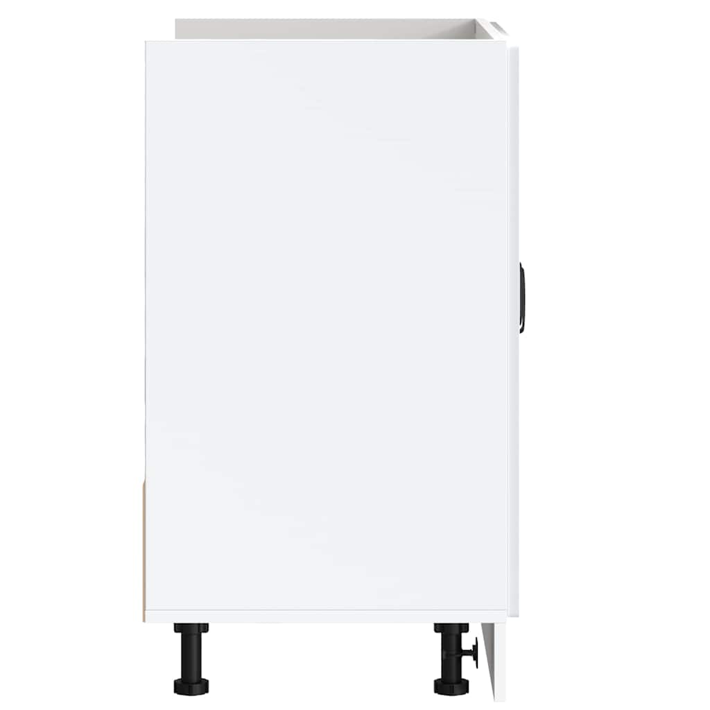 Sink Base Cabinet "Kalmar" White 80x46x81,5 cm Engineered Wood