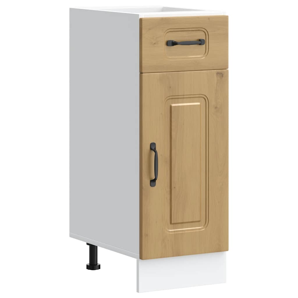 Kitchen Base Cabinet Kalmar Artisan Oak Engineered Wood