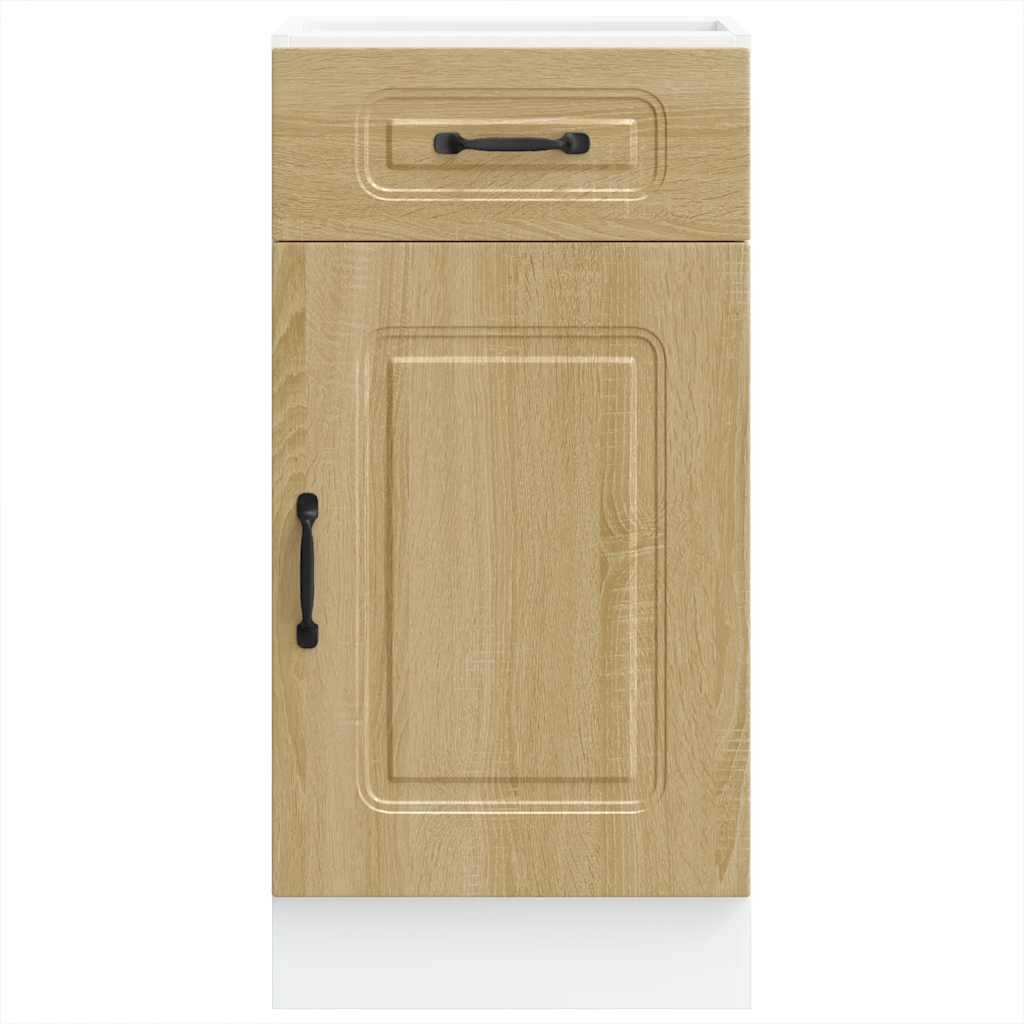 Kitchen Base Cabinet Kalmar Sonoma Oak Engineered Wood