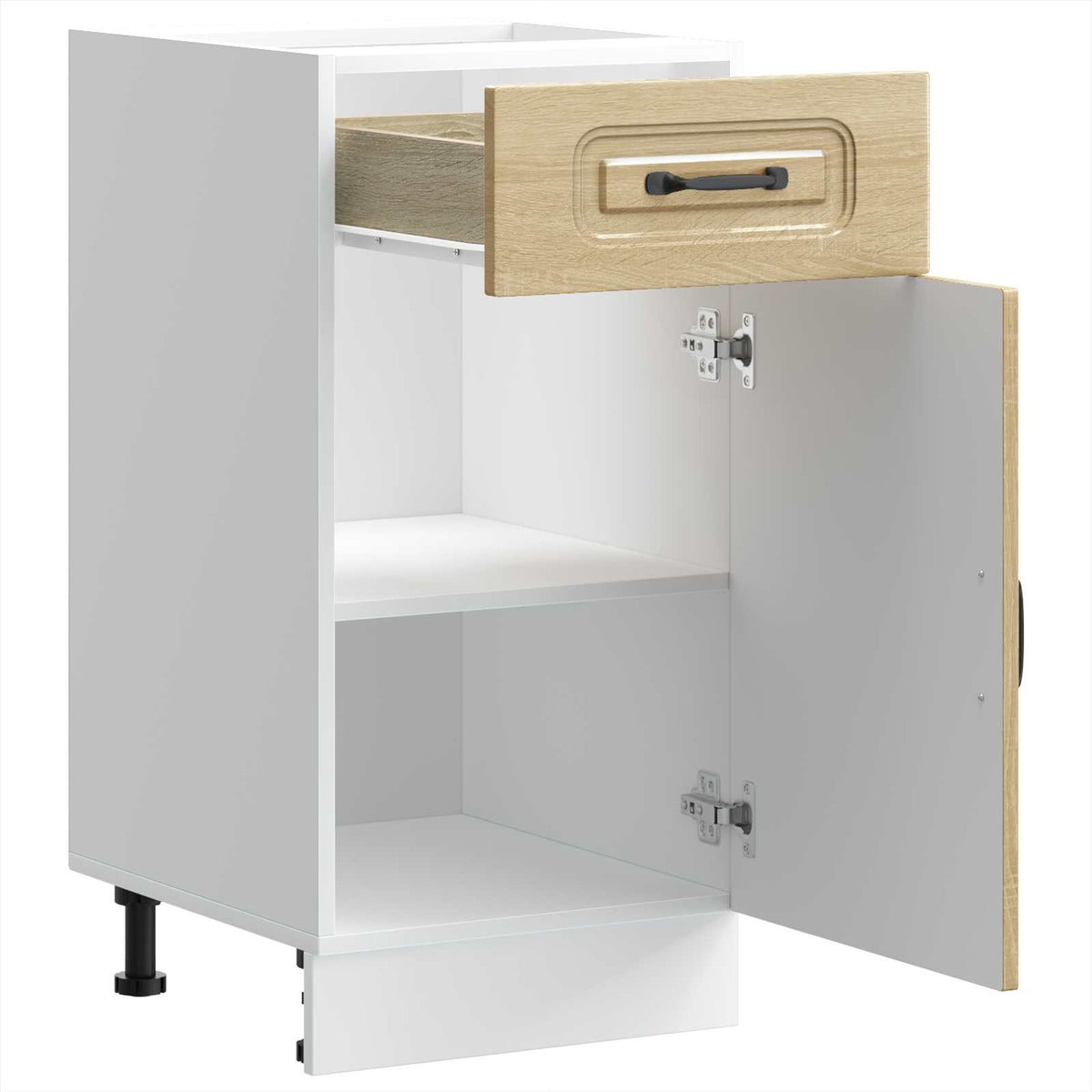 Kitchen Base Cabinet "Kalmar" Sonoma Oak Engineered Wood