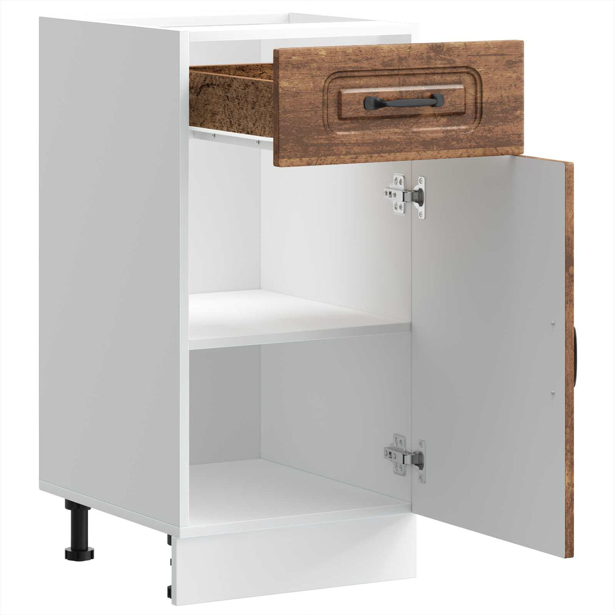 Kitchen Base Cabinet "Kalmar" Old Wood Engineered Wood