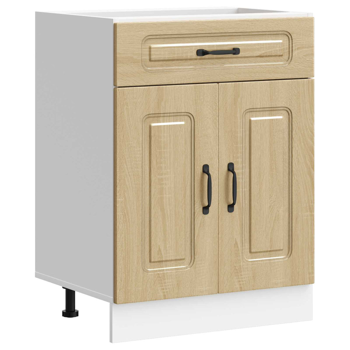 Kitchen Base Cabinet "Kalmar" Sonoma Oak Engineered Wood
