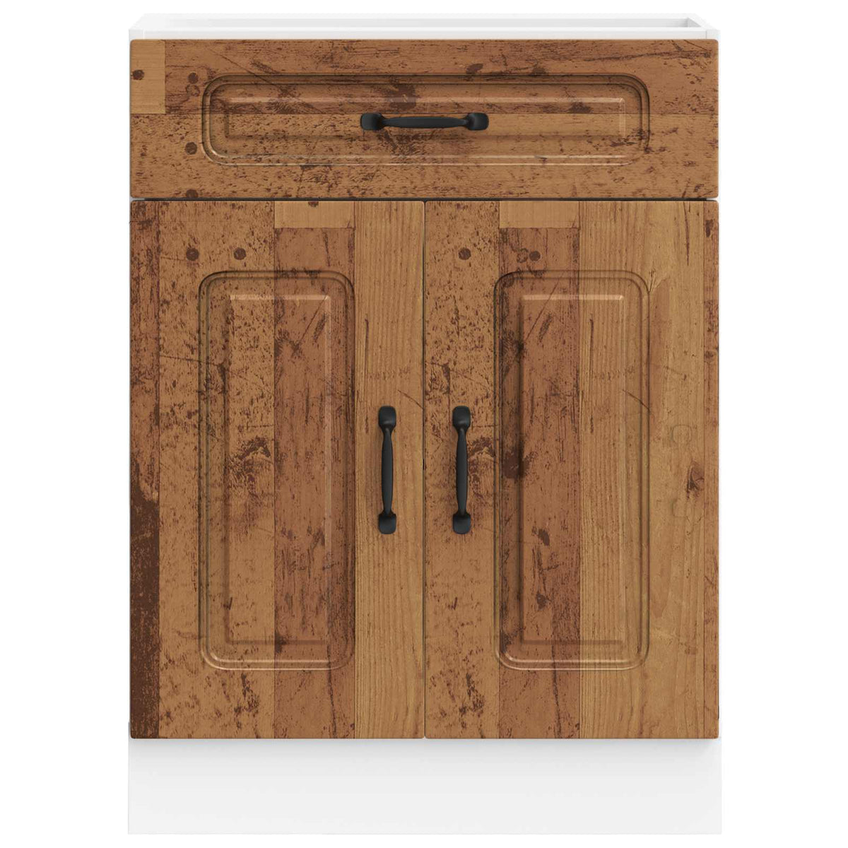 Kitchen Base Cabinet "Kalmar" Old Wood Engineered Wood