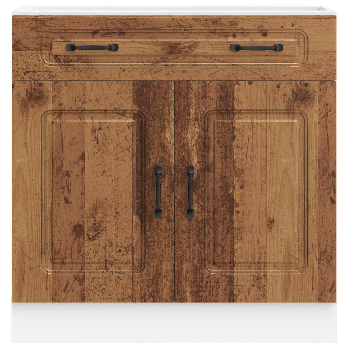Kitchen Base Cabinet "Kalmar" Old Wood Engineered Wood
