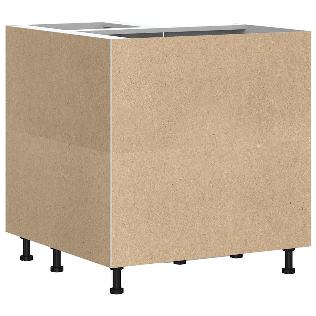Kitchen Corner Base Cabinet "Kalmar" Old Wood Engineered Wood