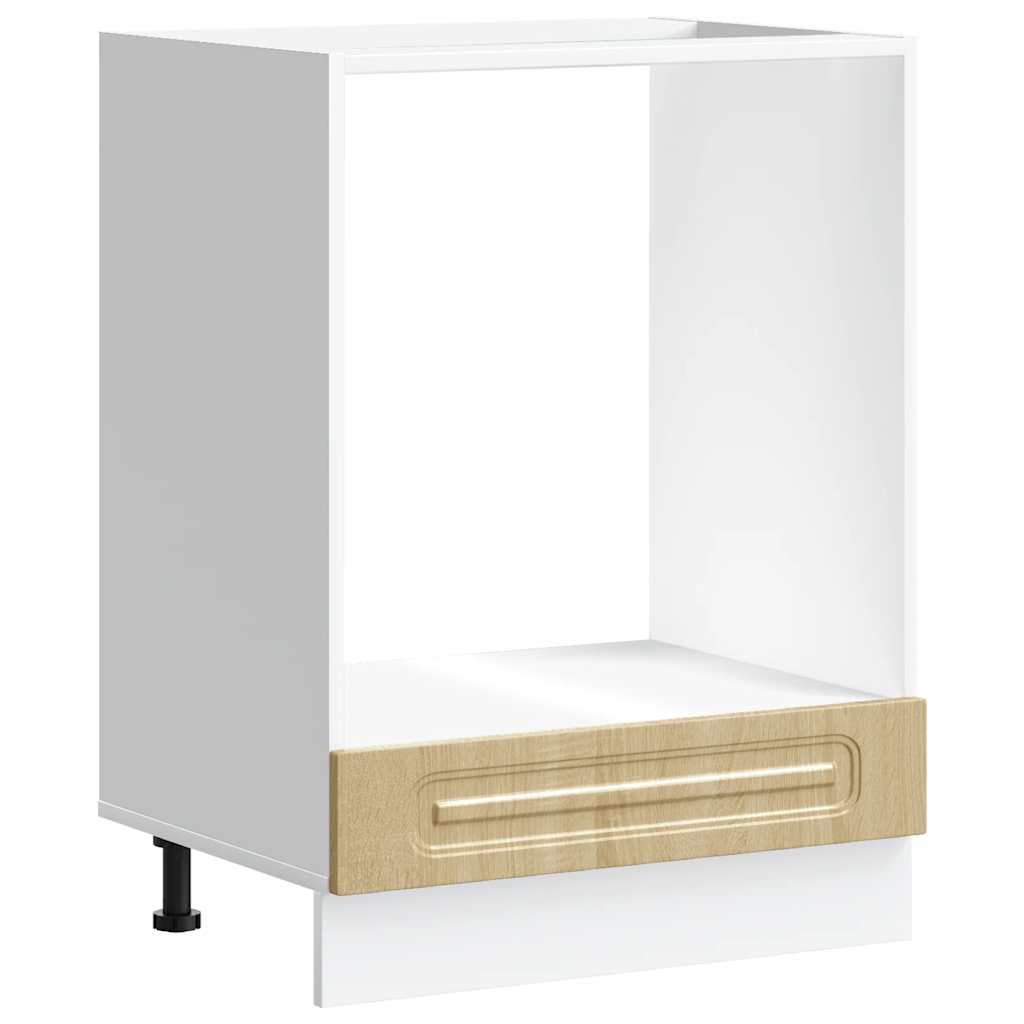 Oven Cabinet Kalmar Sonoma Oak Engineered Wood