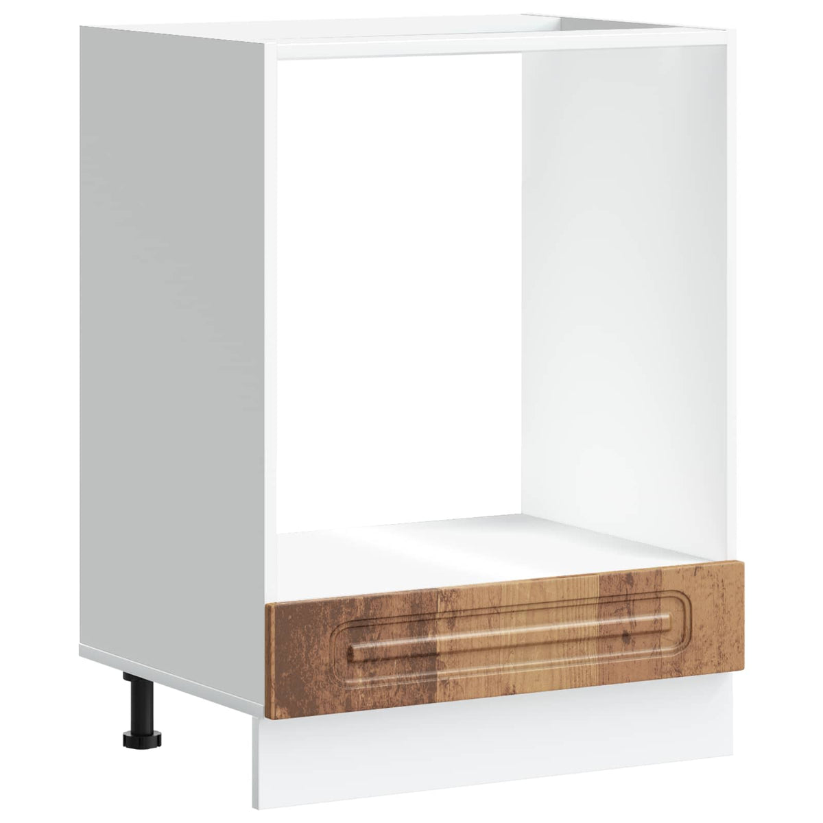 Oven Cabinet "Kalmar" Old Wood Engineered Wood