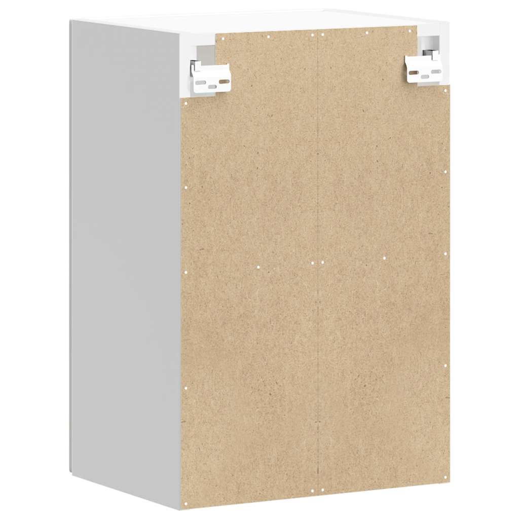 Kitchen Wall Cabinet with Glass Door "Kalmar" White