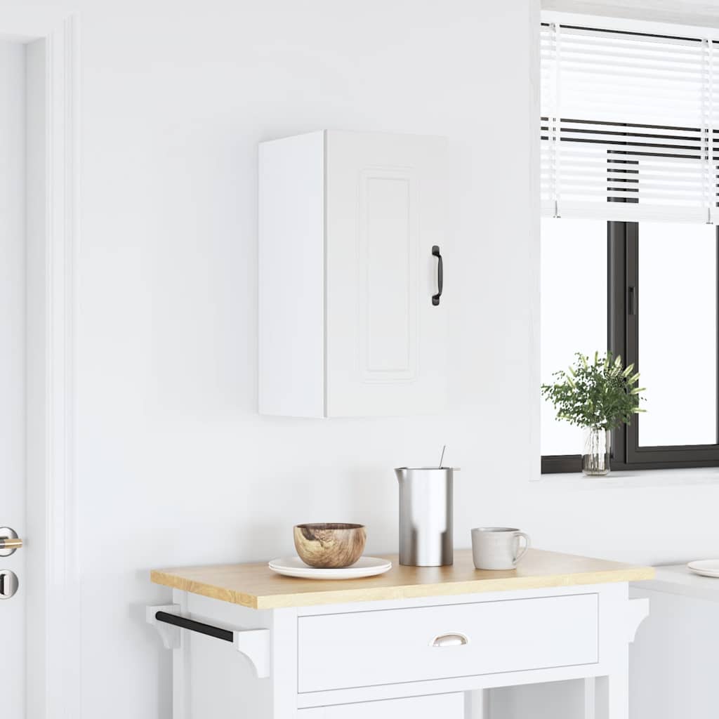 Kitchen Wall Cabinet "Kalmar" White Engineered Wood